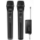 MICROPHONE  ΑΣΥΡΜΑΤΟ SSS WM20 x2 ΜΕ ΑΣΥΡΜΑΤΟ ΔΕΚΤΗ 6.3 mm JACK